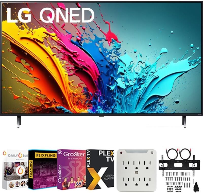 Ultimate Viewing Experience: LG QNED85 55-Inch 4K HDR TV Bundle Review
