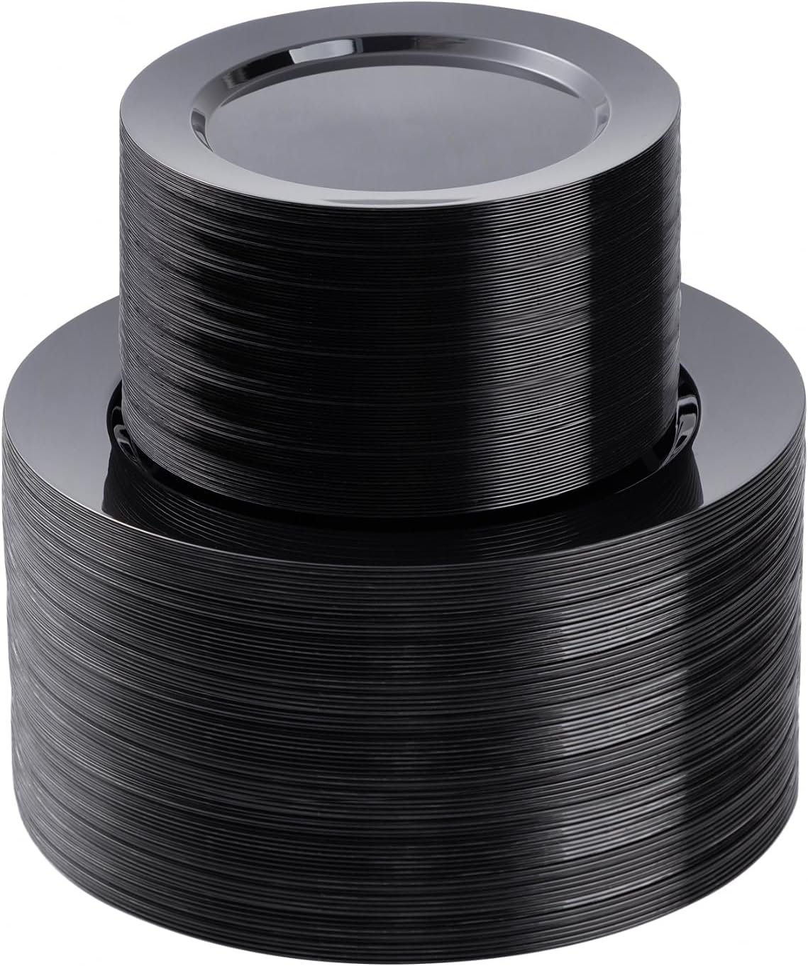 Unforgettable Gatherings: The 200PCS Black Plastic Plates Set Review