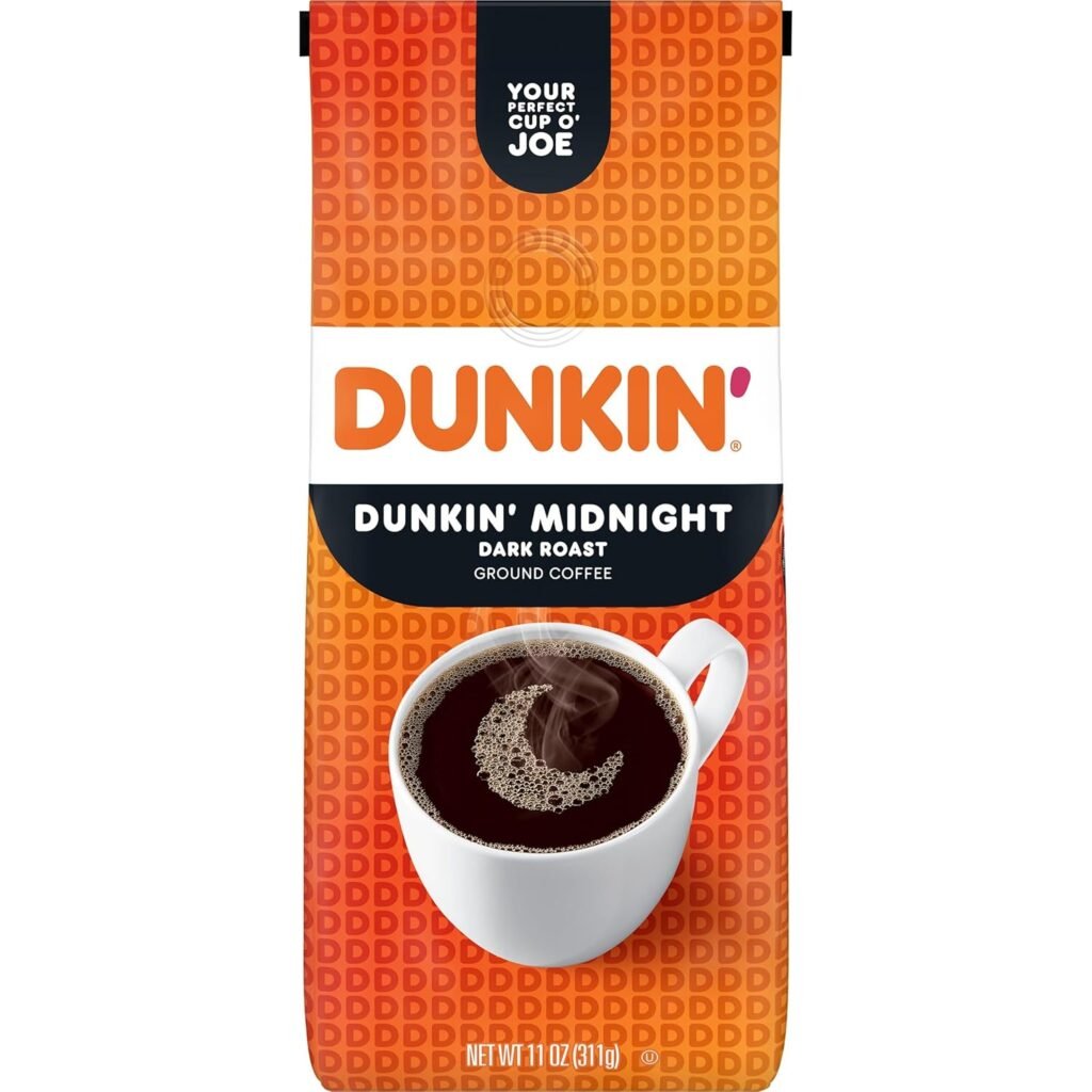 Unleash Bold Flavor: Dunkin’ Midnight Dark Roast Ground Coffee Review