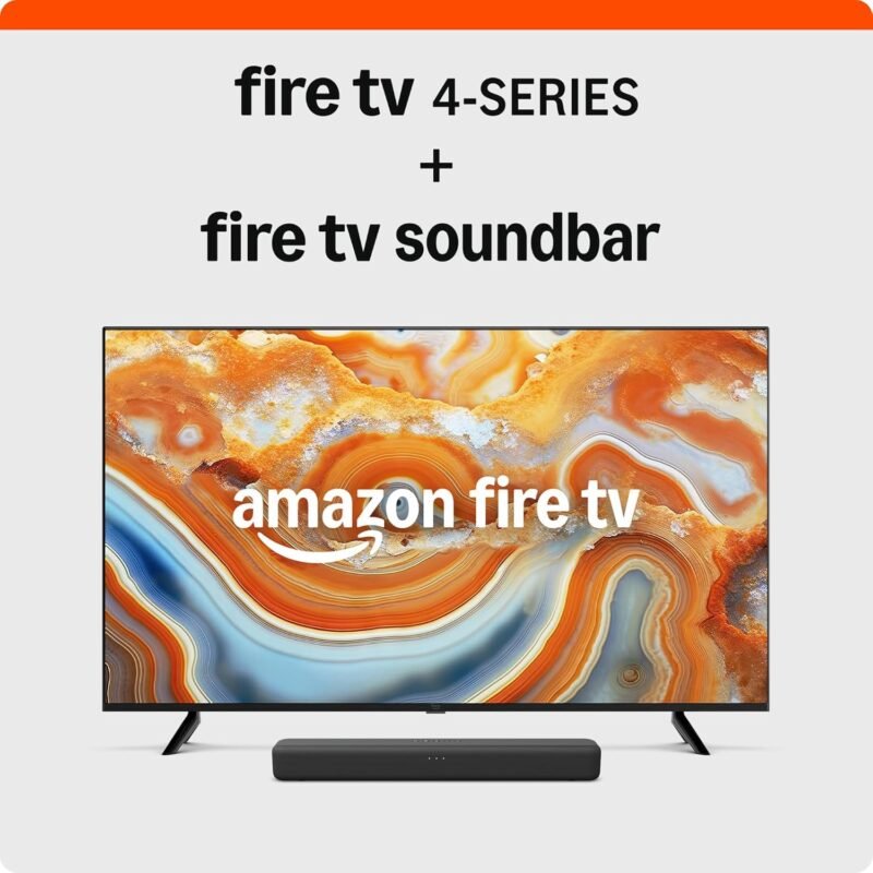 Unleash Cinematic Bliss: Amazon Fire TV 55" 4-Series & Soundbar Review