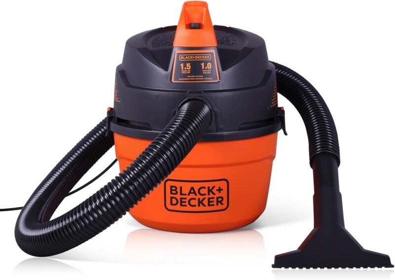 Unleash Clean: BLACK+DECKER 1 Gallon Wet & Dry Shop Vacuum Review
