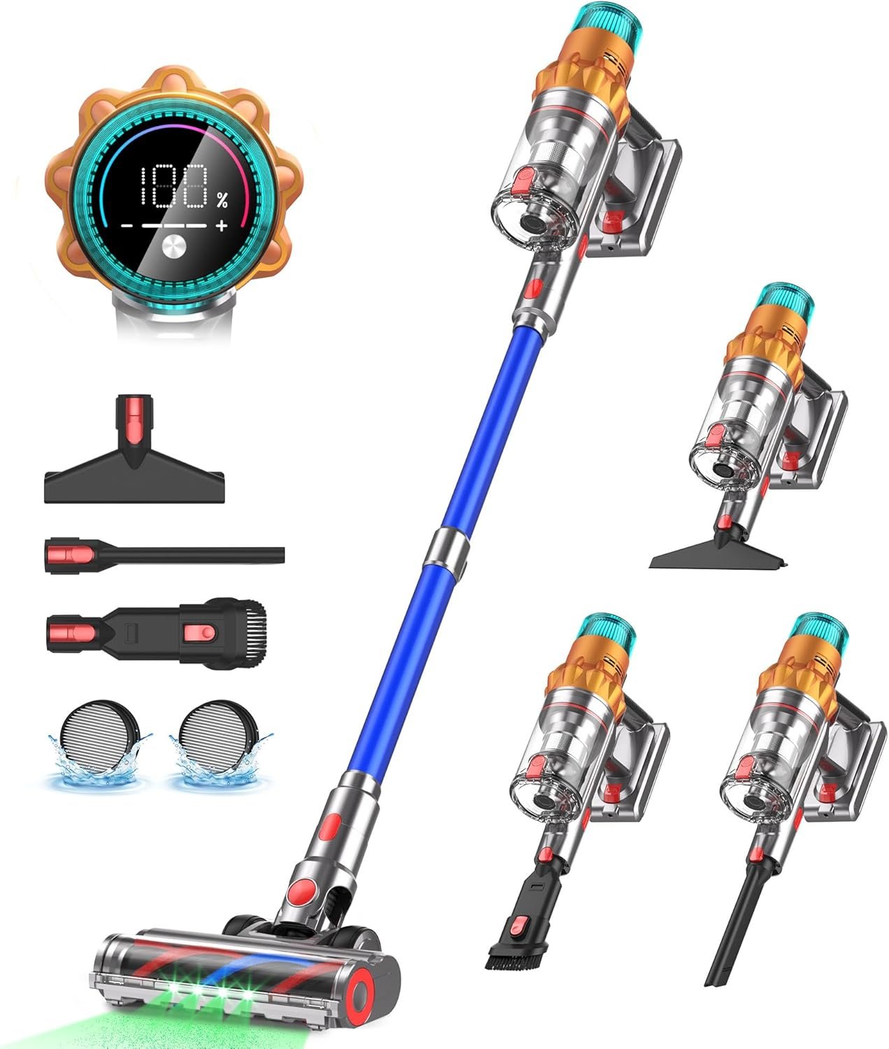 Unleash Clean: The Ultimate 8-in-1 Cordless Vacuum Revolution!