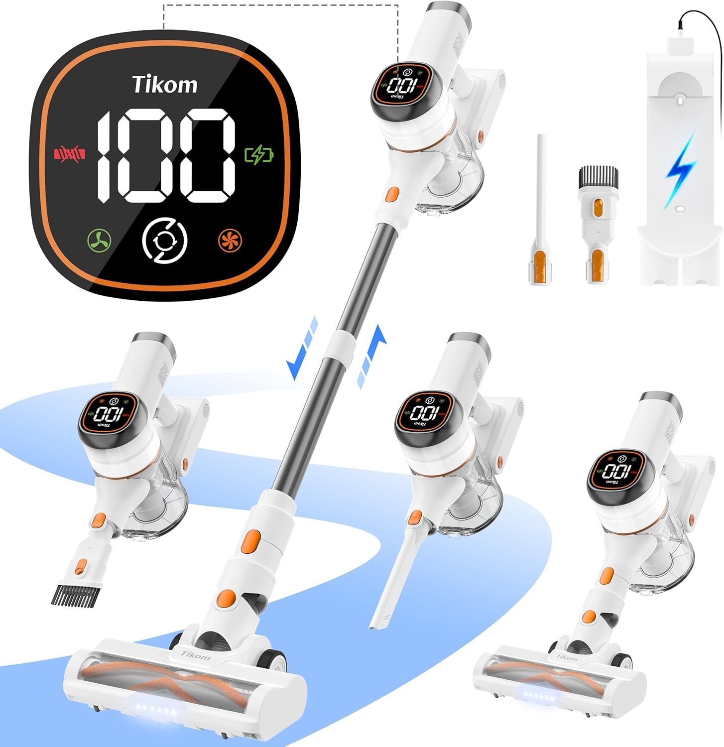 Unleash Clean: Tikom V500 Cordless Vacuum Review for Pet Owners & Hard Floors!