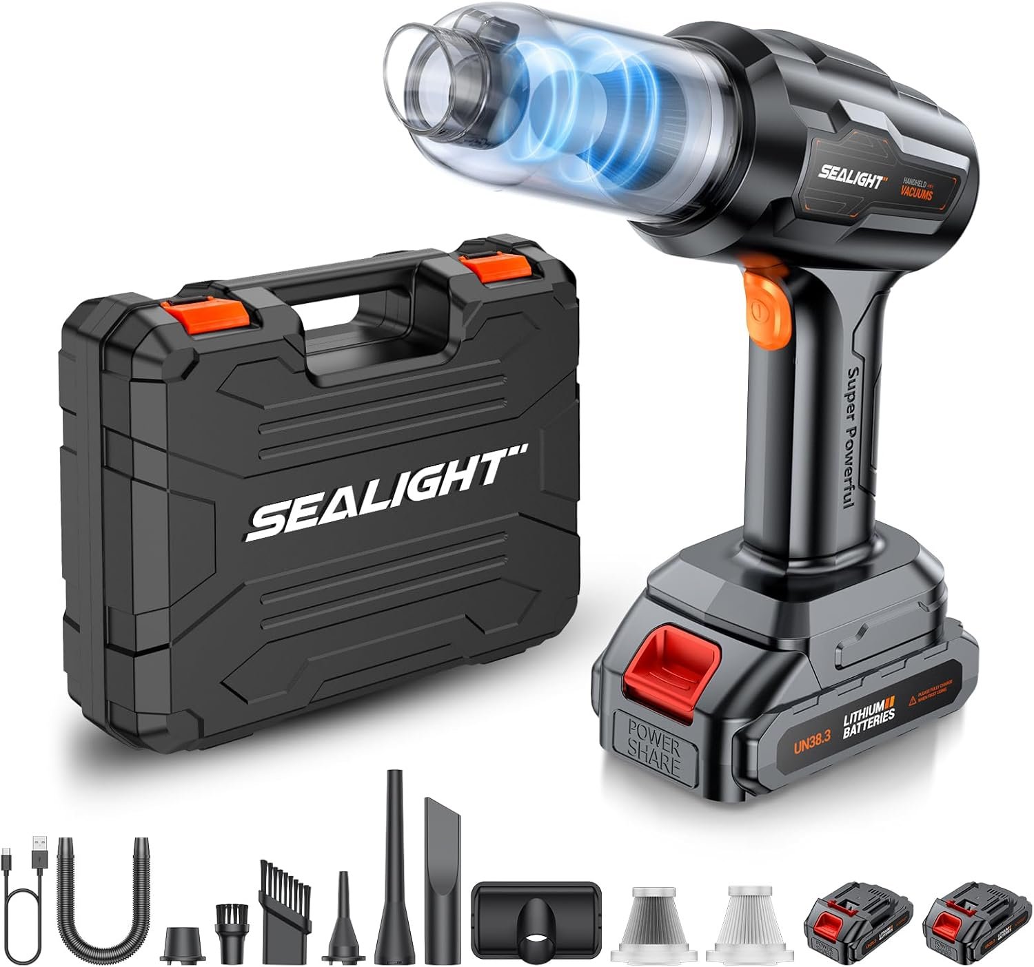 Unleash Cleanliness: The SEALIGHT Cordless Car Vacuum Review