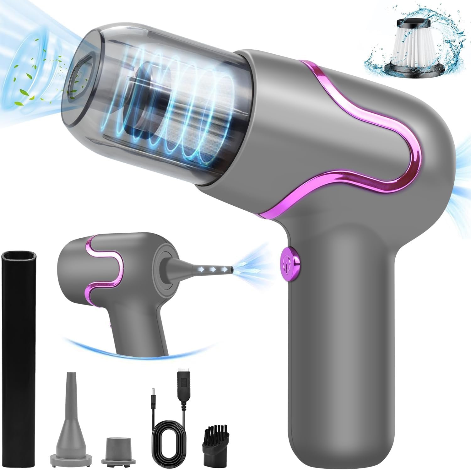Unleash Cleanliness: Vanleonet Cordless Handheld Car Vacuum Review