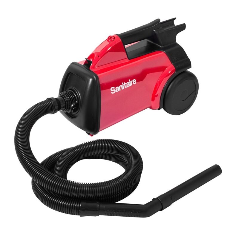 Unleash Cleanliness with the Sanitaire SC3683D Canister Vacuum: A Review of Performance and Design