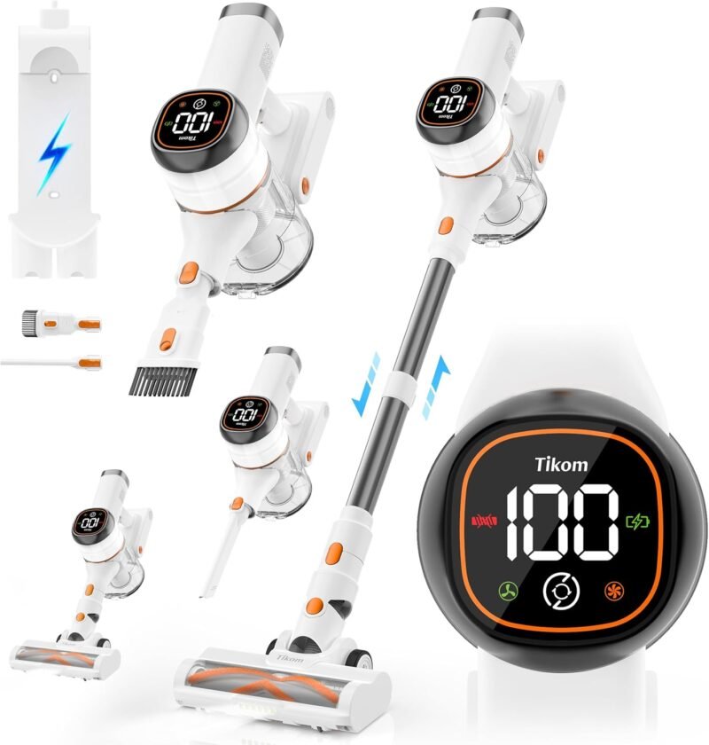 Unleash Effortless Cleaning: Tikom V500 Cordless Vacuum Review!