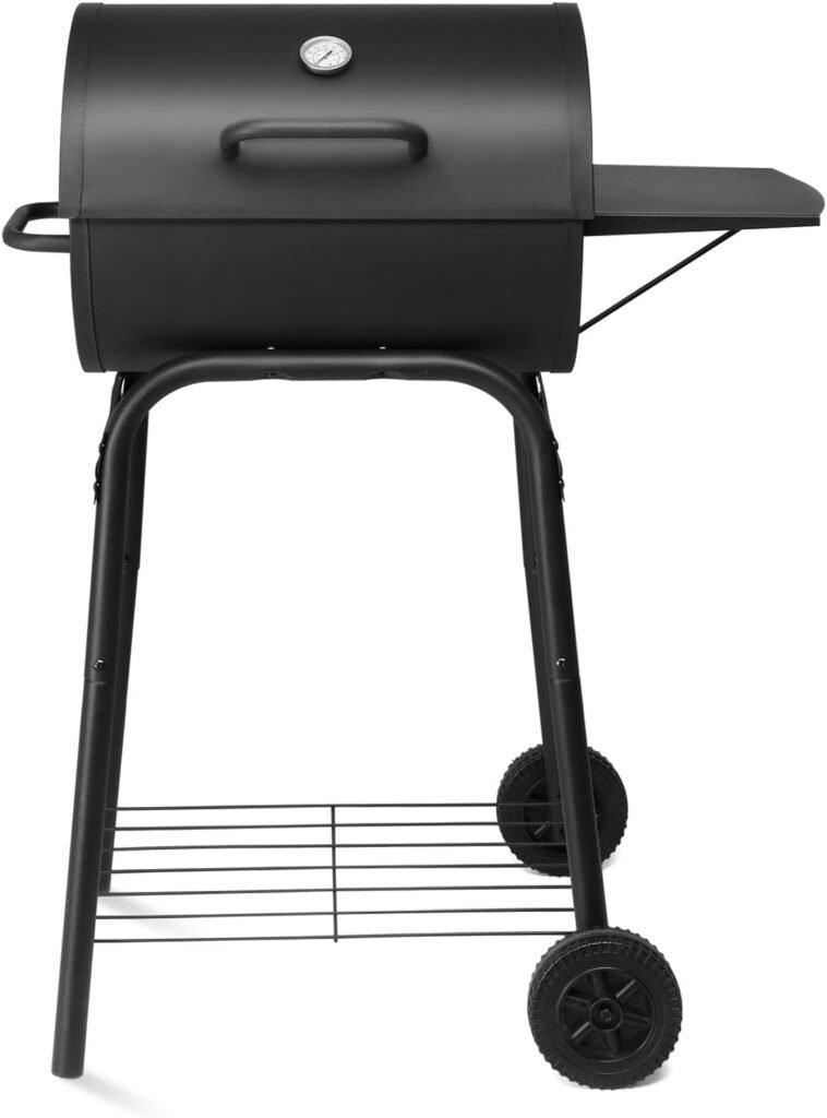 Unleash Flavor: VINGLI Barrel Charcoal Grill Review for Perfect Backyard BBQs!