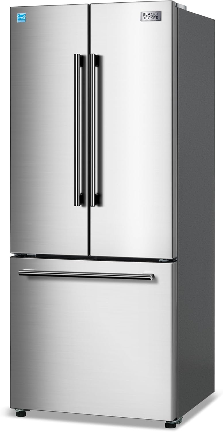 Unleash Freshness: BLACK+DECKER 16 Cu. Ft. French Door Refrigerator Review