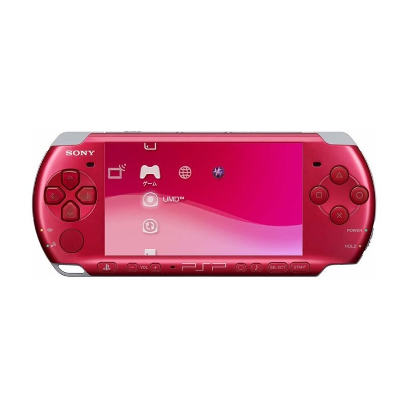 Unleash Gaming Nostalgia: A Review of the Sony PSP 3000 in Red