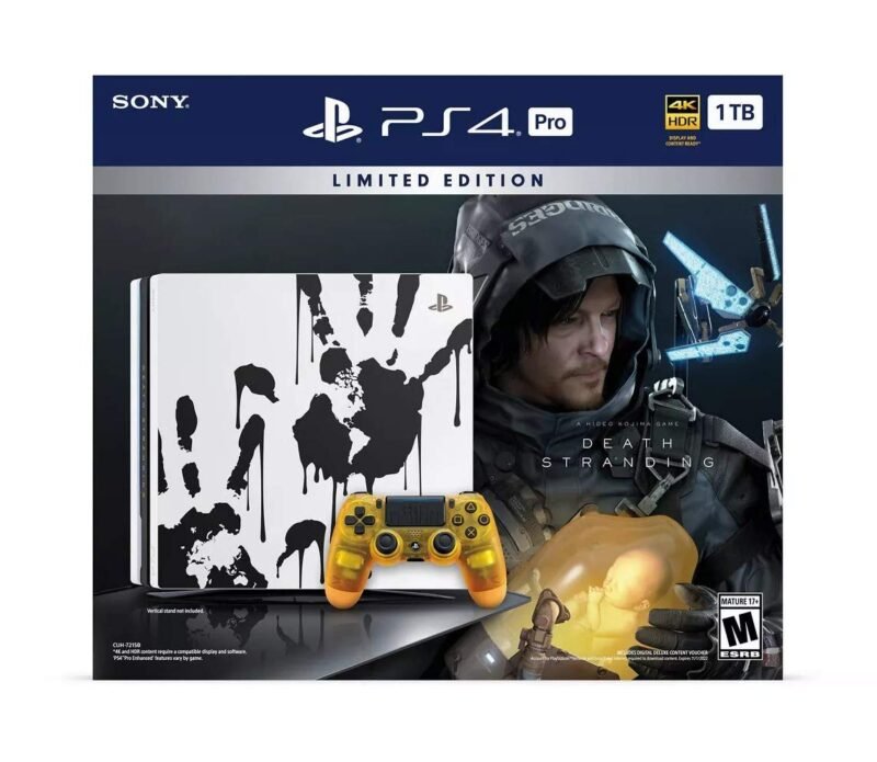 Unleash Gaming Power: The Limited Edition Sony PS4 Pro Death Stranding Bundle Review
