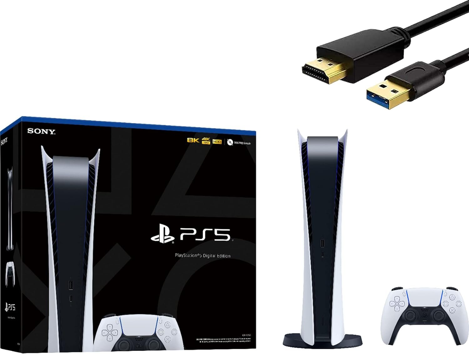Unleash Gaming with the Sony PlayStation 5 Digital Edition: A Review of Power and Performance