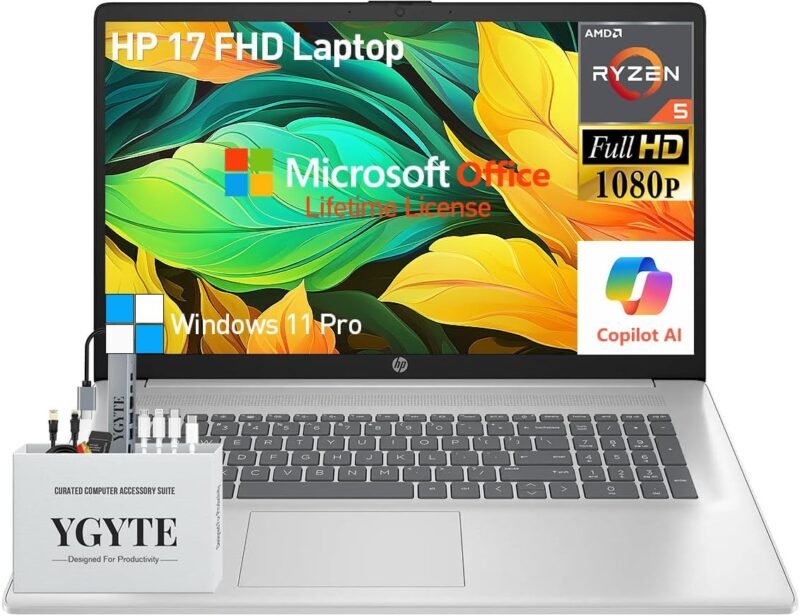 Unleash Power & Productivity: HP 2025 17" Ryzen 5 Laptop Review