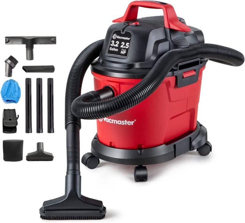 Unleash Power with Vacmaster 3.2-Gallon Wet/Dry Vacuum: Performance Review