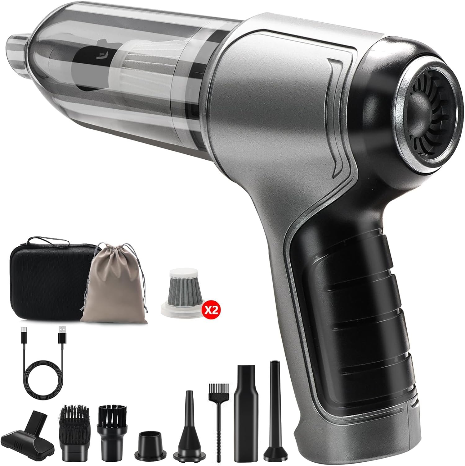 Unleash Powerful Clean: The Ultimate Cordless Handheld Vacuum for Pets and Cars!
