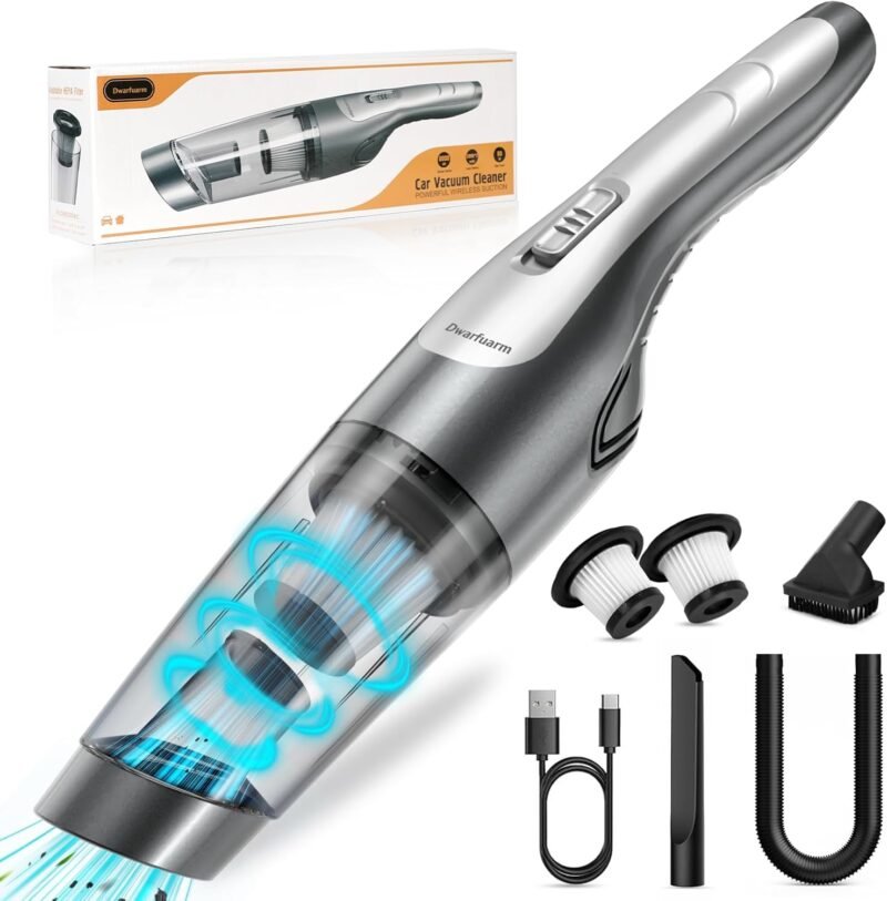 Unleash Powerful Cleaning: The Ultimate Portable Handheld Vacuum Review!
