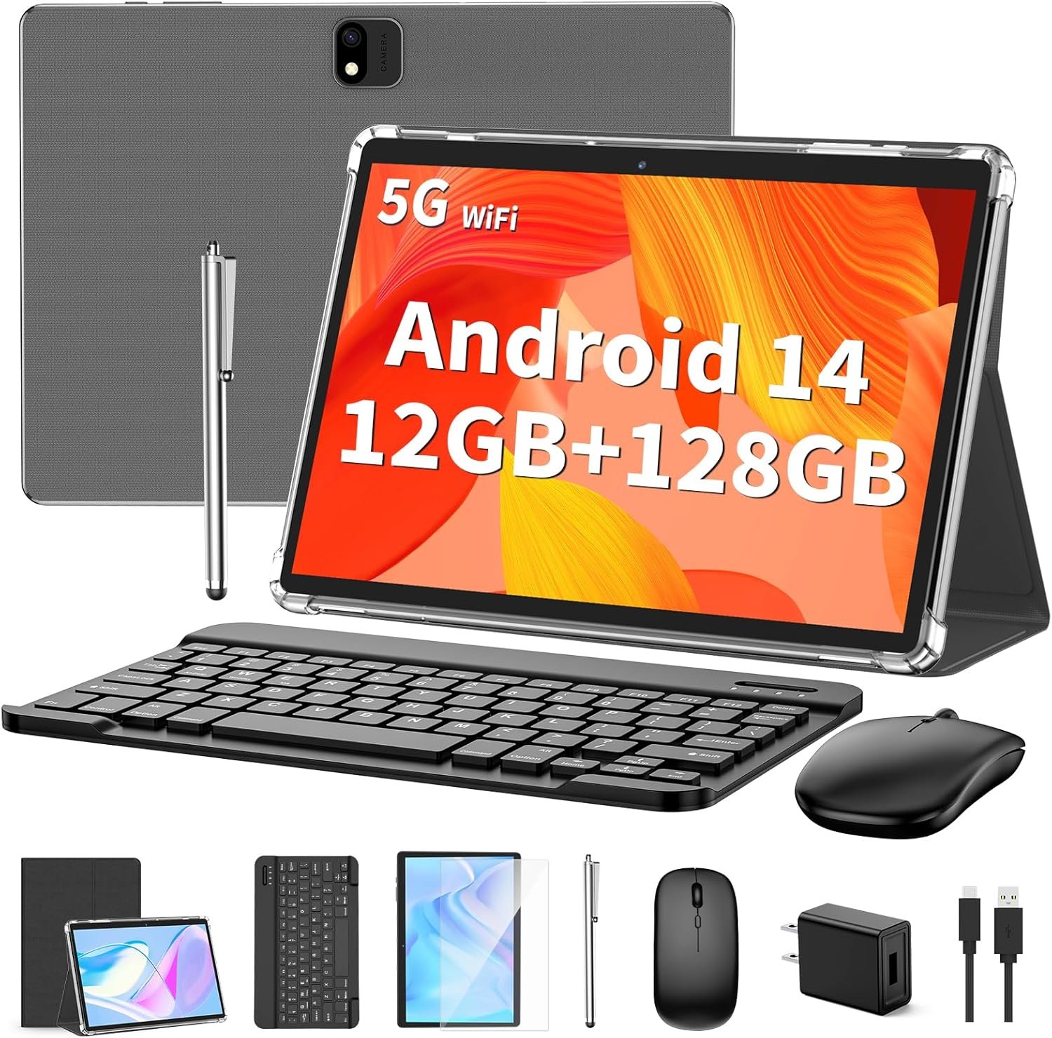 Unleash Productivity: Review of the Versatile Android 14 Tablet with Keyboard