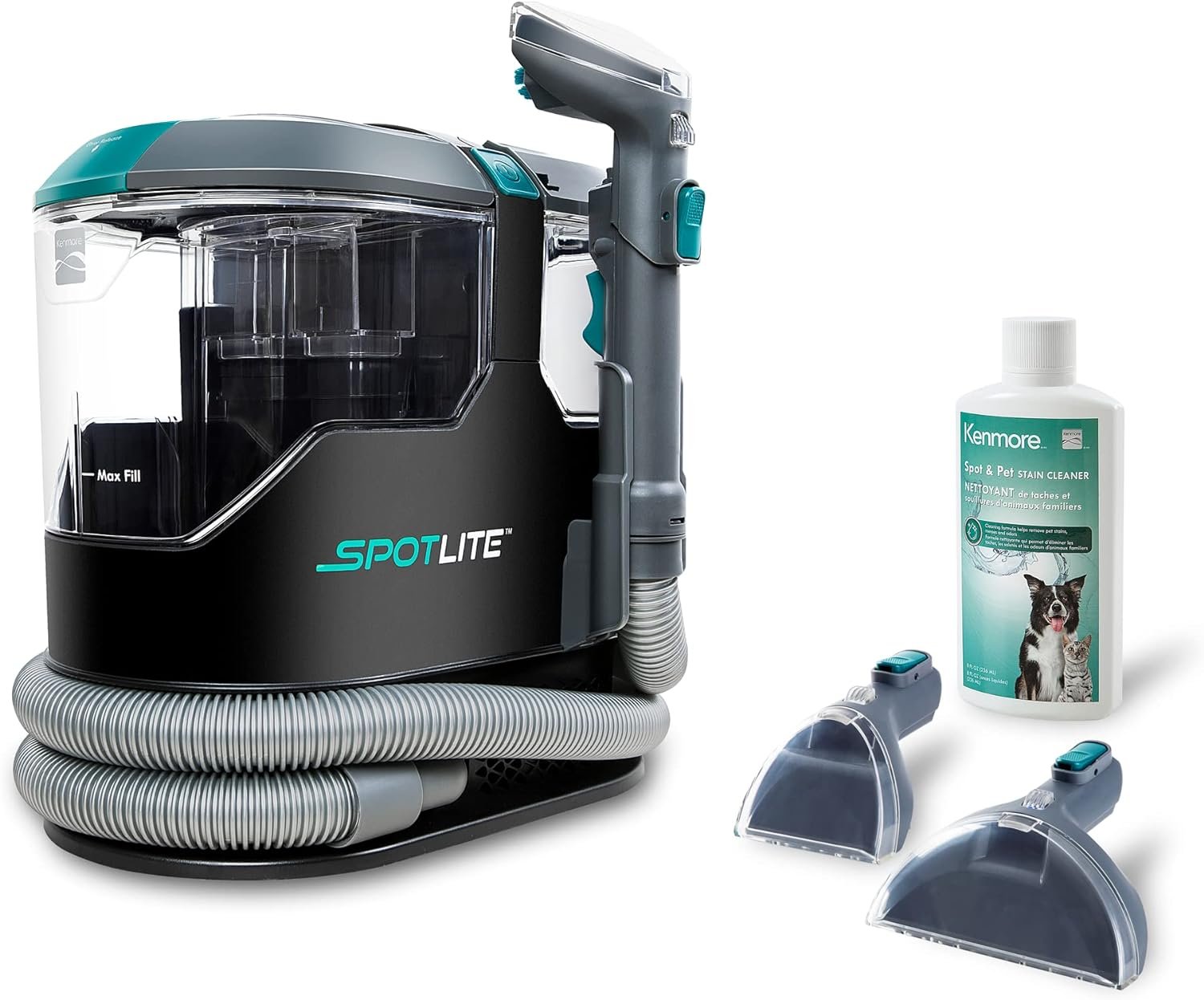 Unleash Spotless Surfaces with the Kenmore KW2001 Portable Carpet Spot Cleaner!
