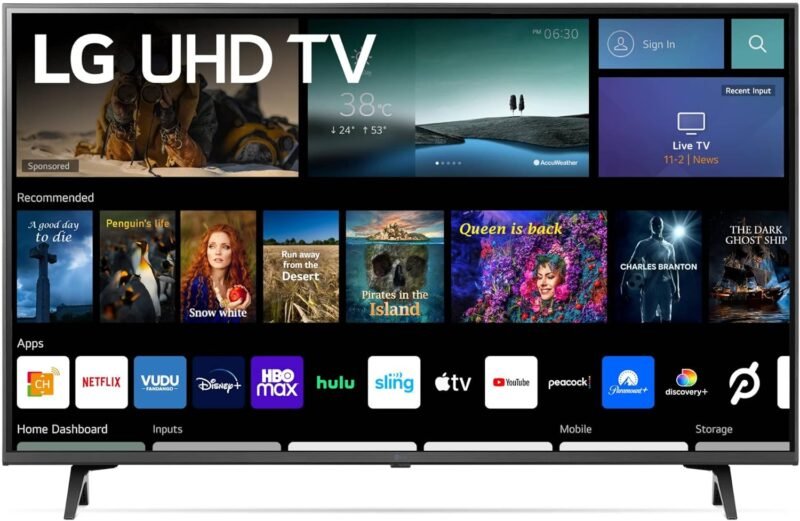 Unleash Stunning Clarity: LG 43-Inch 4K Smart TV Review - Perfect for Gamers & Streamers!