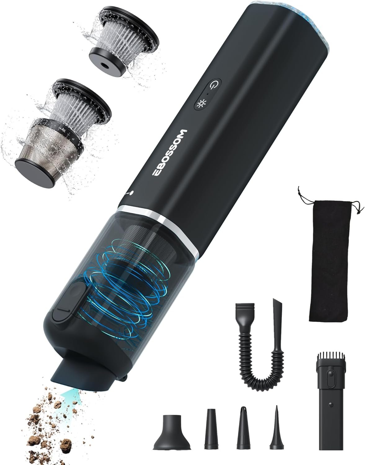 Unleash the Power: 21000Pa Cordless Car Vacuum for Effortless Cleaning
