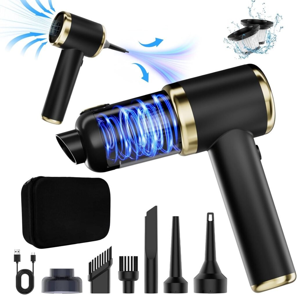 Unleash the Power: 4-in-1 High-Powered Car Vacuum Cleaner Review