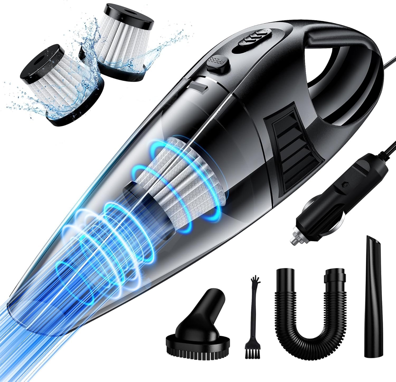 Unleash the Power of Clean: Review of the Handheld Car Vacuum Cleaner