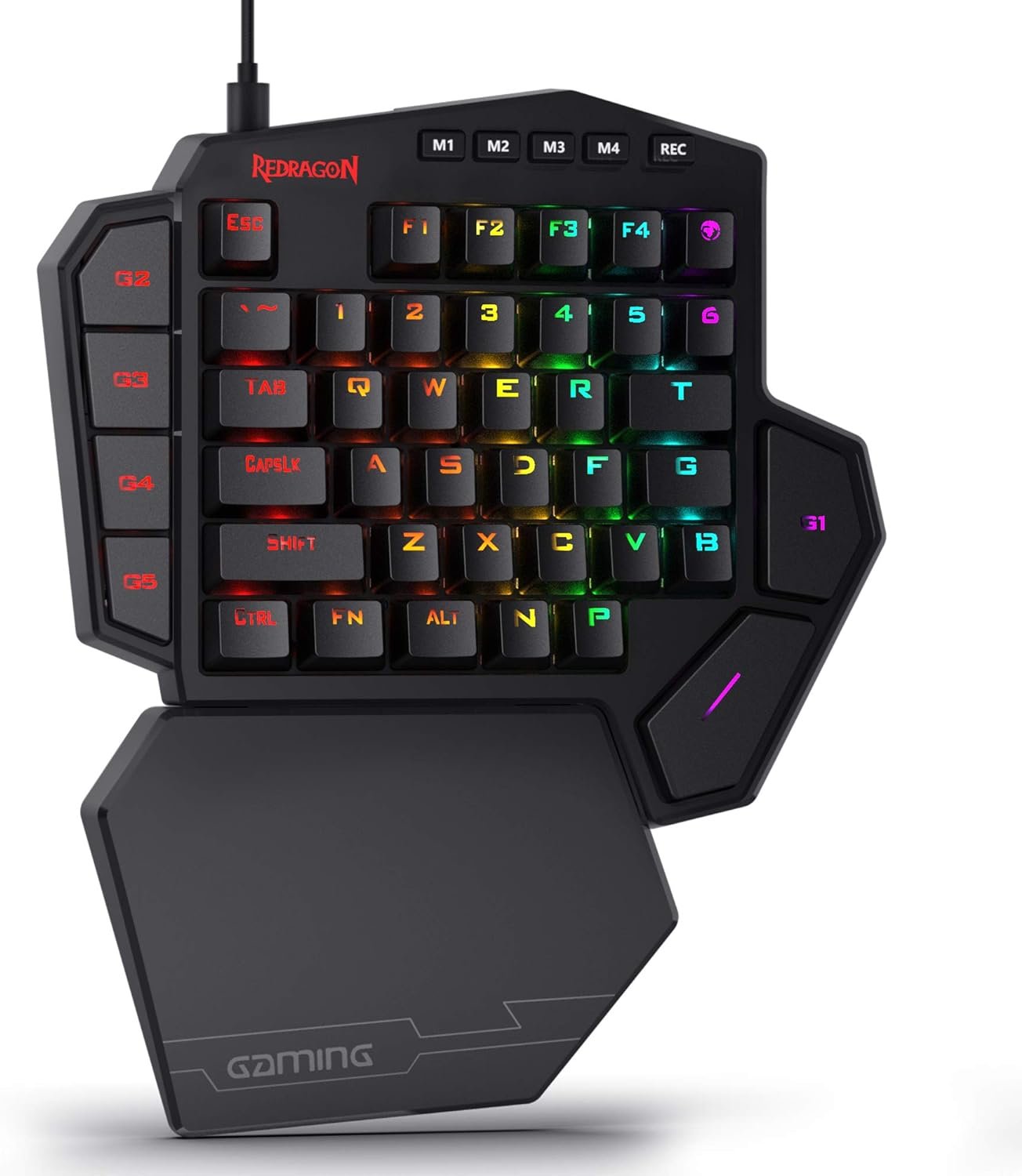 Unleash Your Game: Redragon K585 DITI One-Handed RGB Gaming Keypad Review