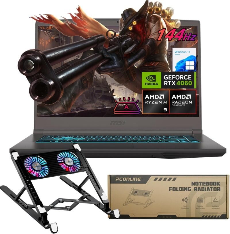 Unleash Your Gameplay: MSI Ultra Thin A15 B8VF Review - The Ultimate AI Gaming Laptop!