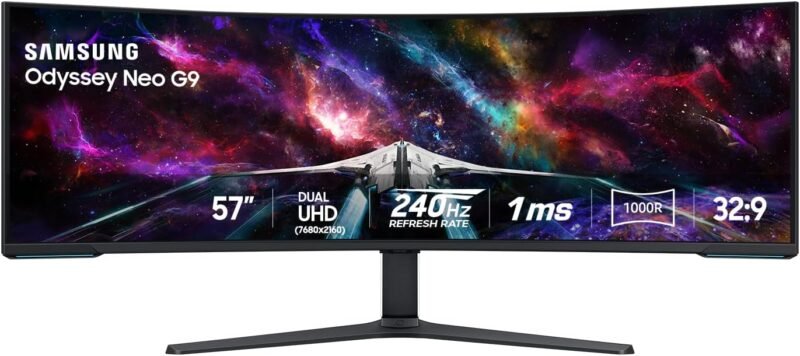 Unleash Your Gaming Potential: A Deep Dive into the SAMSUNG 57" Odyssey Neo G9 Monitor