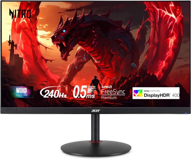 Unleash Your Gaming Potential: Acer 27" WQHD 240Hz Monitor Review