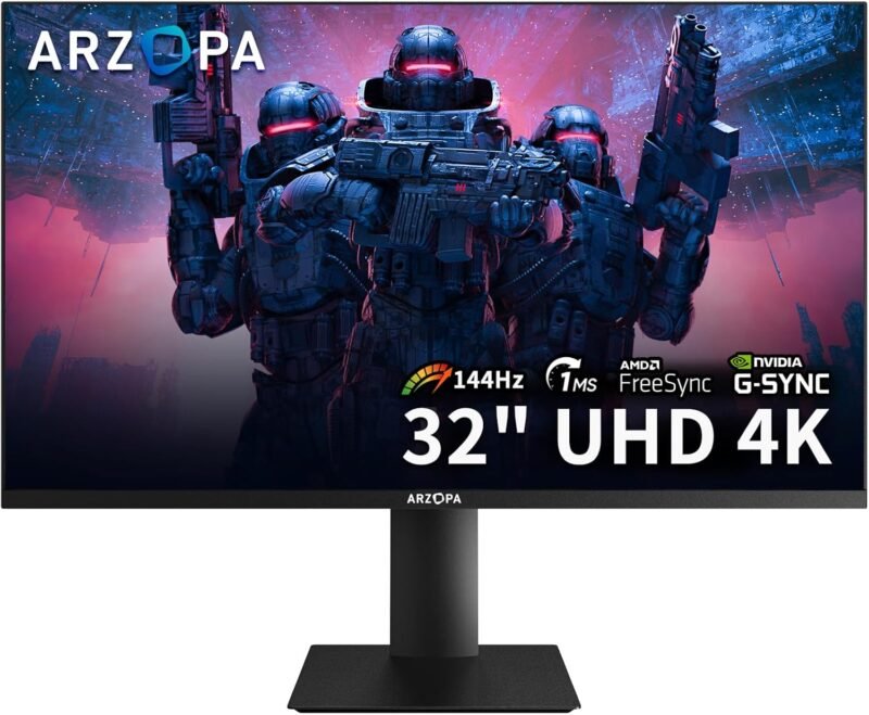 Unleash Your Gaming Potential: ARZOPA 32” 4K UHD Monitor Review