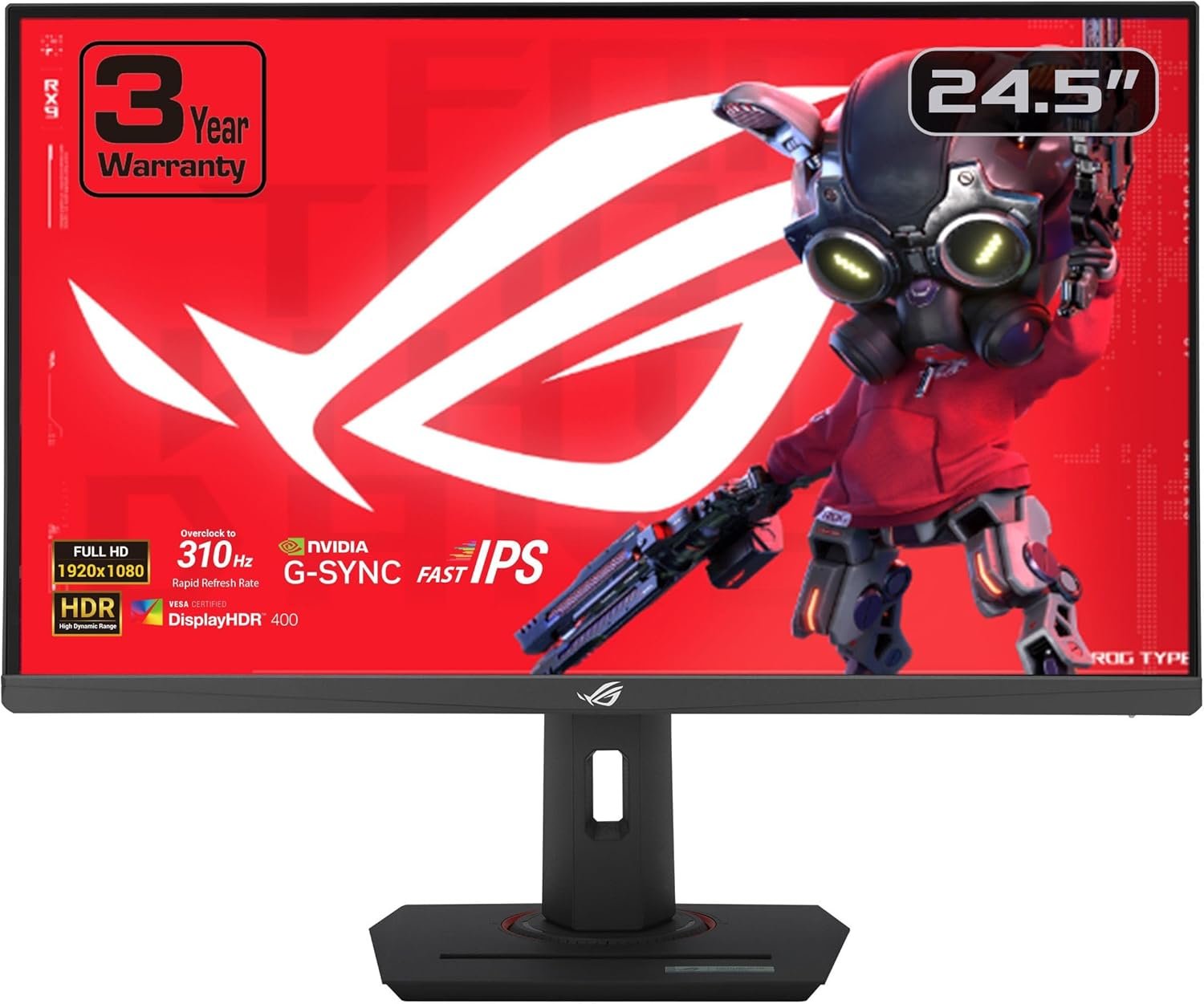 Unleash Your Gaming Potential: ASUS ROG Strix 24.5” HDR400 Monitor Review