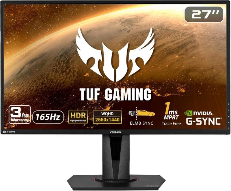 Unleash Your Gaming Potential: ASUS TUF 27" 2K HDR Monitor Review