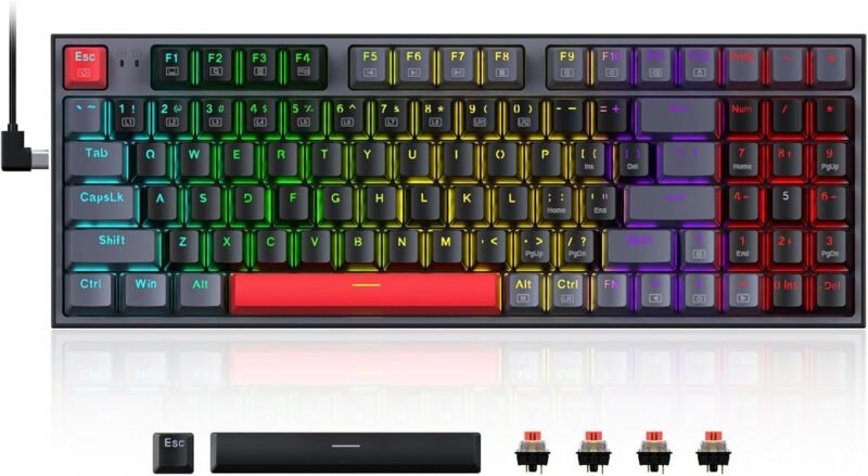 Unleash Your Gaming Potential: Redragon Mechanical Keyboard Review