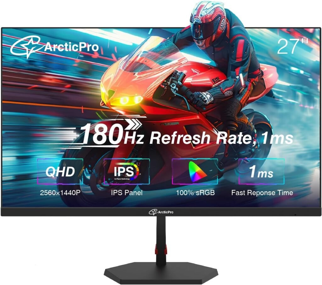 Unleash Your Gaming Potential: Review of the 27-Inch QHD 180Hz Gaming Monitor