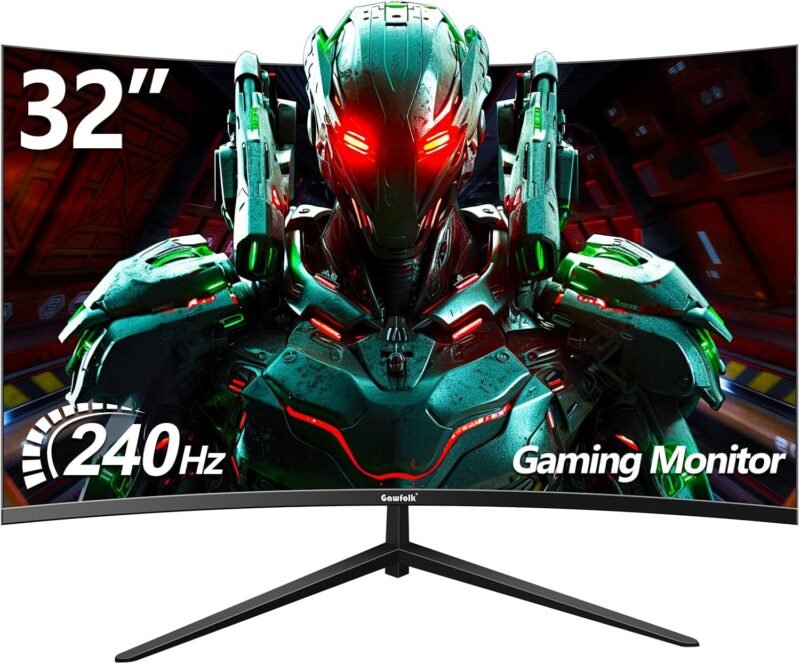 Unleash Your Gaming Potential: Review of the 32 Inch Curved 240Hz Monitor!