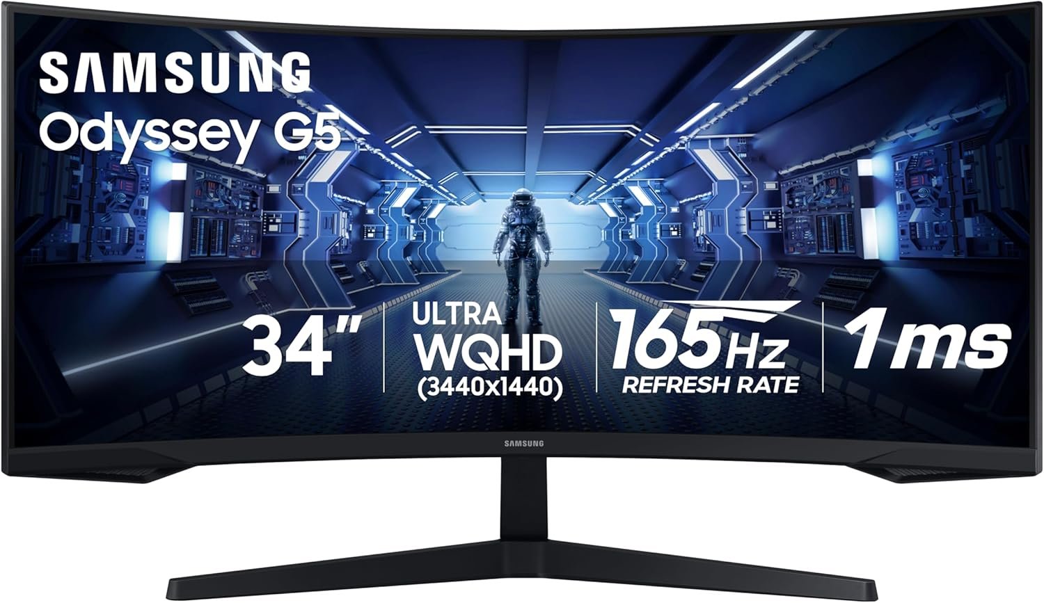 Unleash Your Gaming Potential: Review of the Samsung 34' Odyssey G5 Curved Monitor