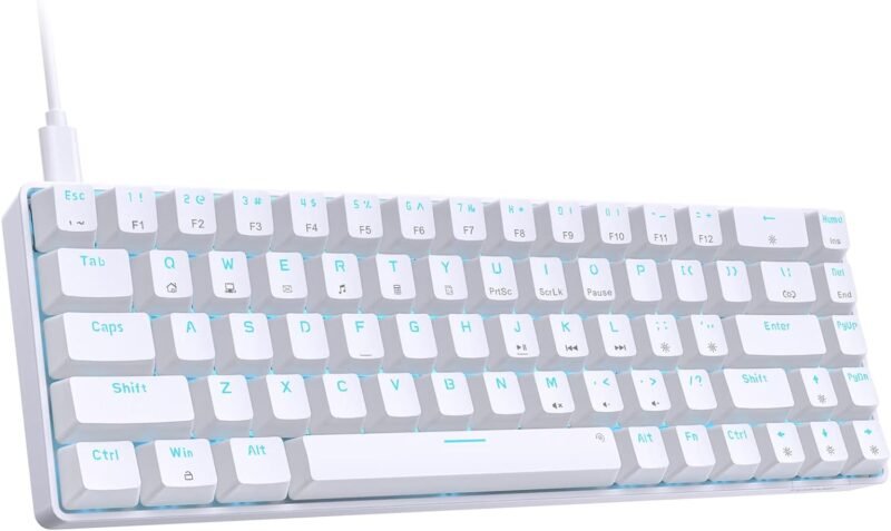 Unleash Your Gaming Potential with the DIERYA T68SE 60% Mechanical Keyboard!