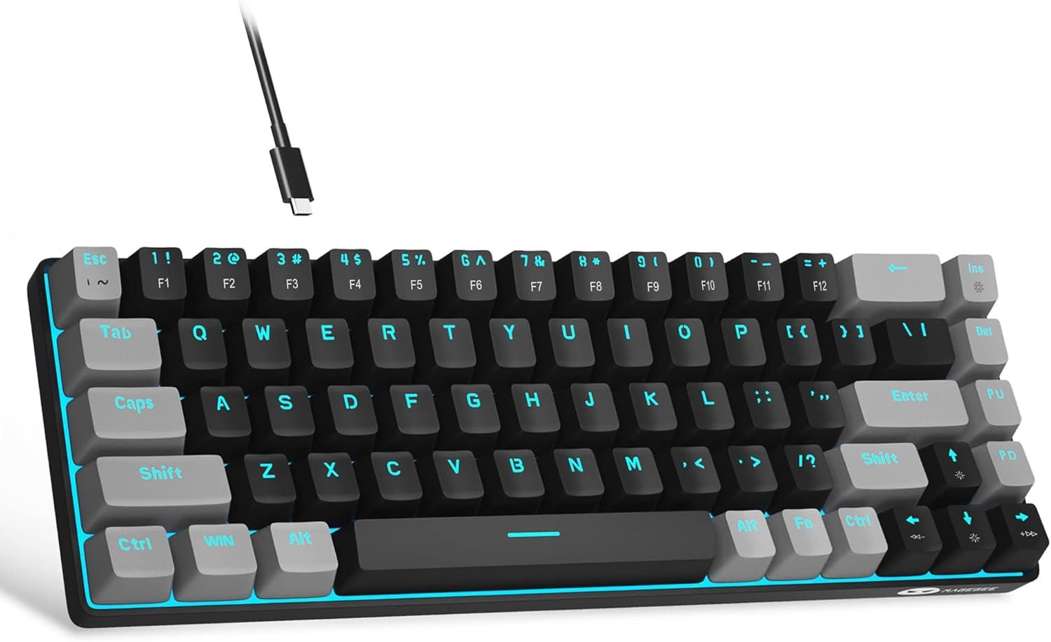 Unleash Your Gaming with the MageGee 60% Mechanical Keyboard: Compact, LED Backlit, and Perfect for Every Setup!