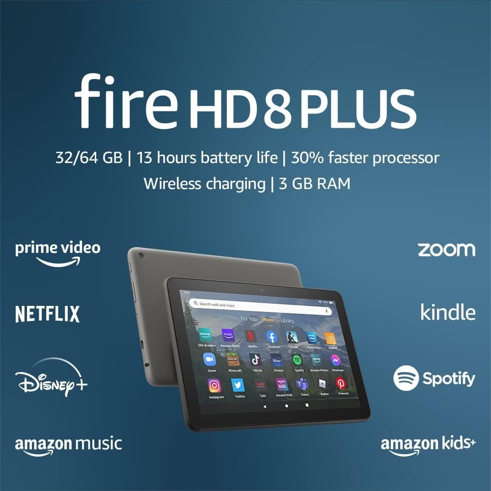Unlock Entertainment: Review of the Amazon Fire HD 8 Plus Tablet (2022)