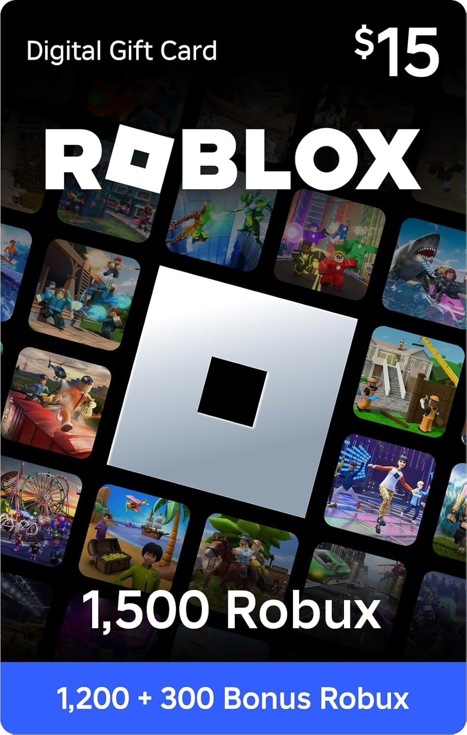 Unlock Fun: Review of the Roblox Digital Gift Card - 1,500 Robux