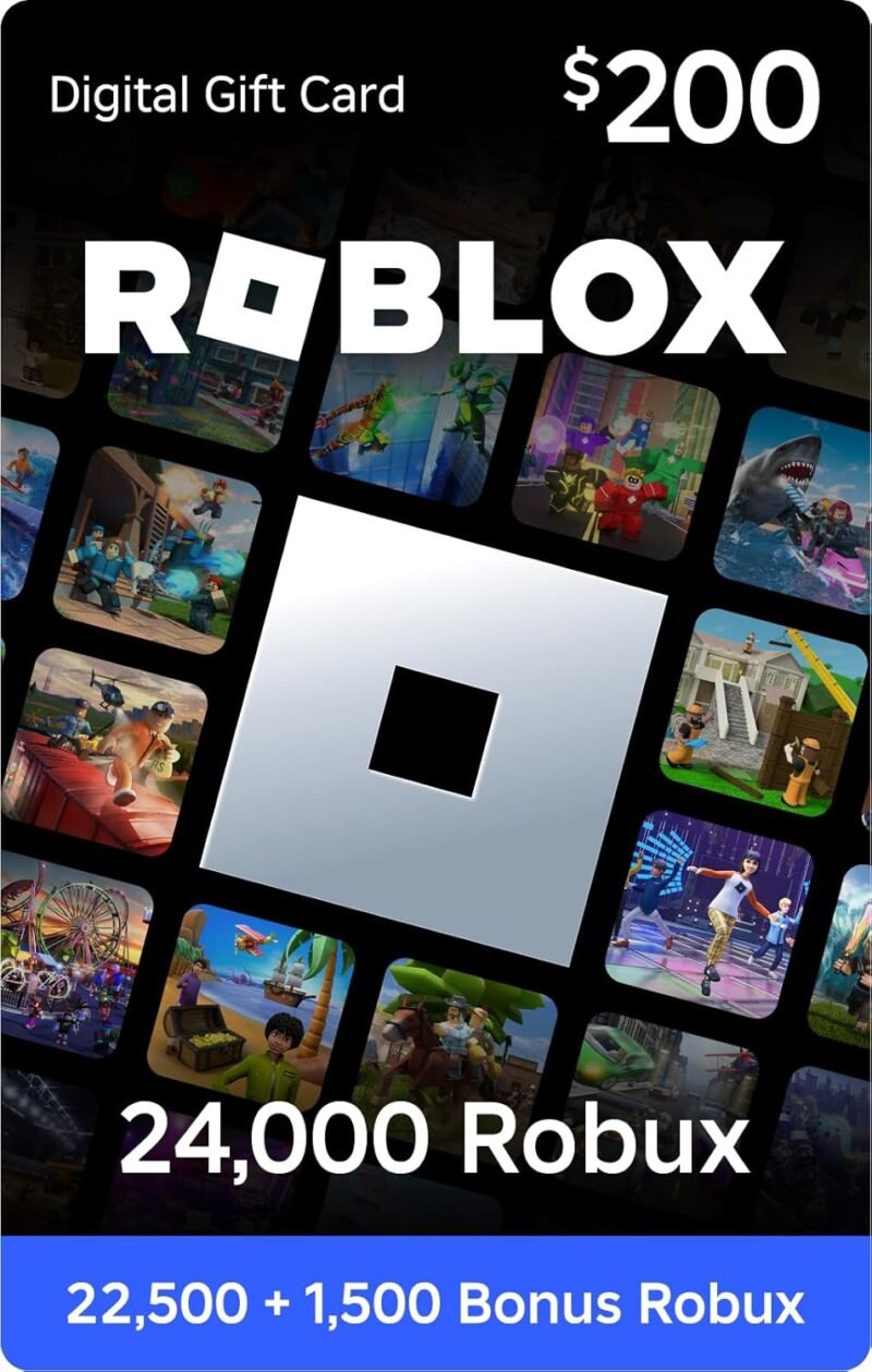 Unlock Fun with 24,000 Robux: Your Review of the Ultimate Roblox Gift Card!
