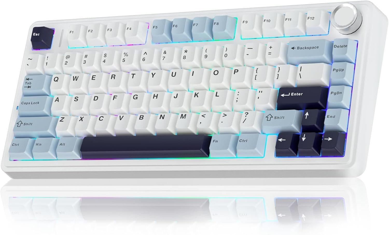Unlock Your Gaming Potential: AULA F75 75% Wireless Mechanical Keyboard Review