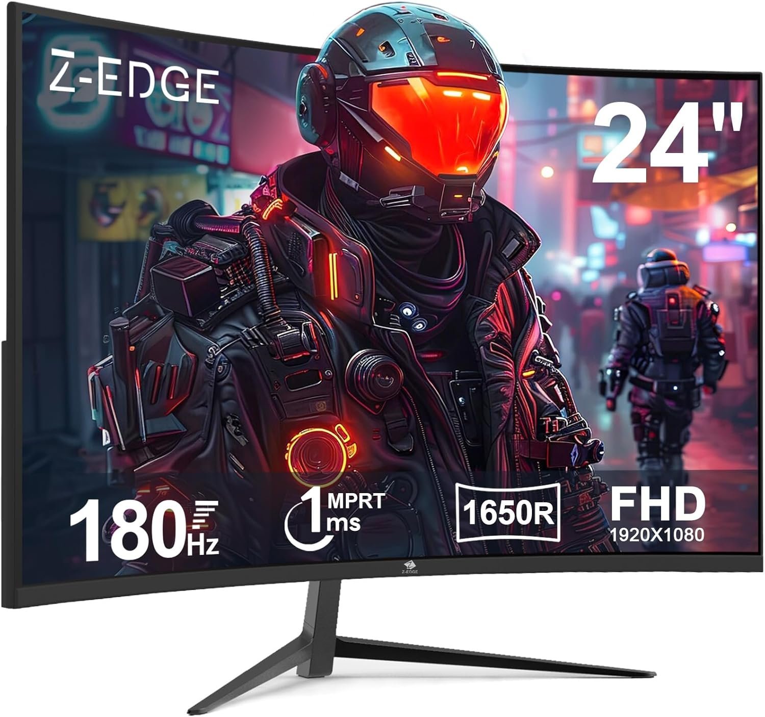 Unlock Your Gaming Potential: Z-Edge 24" Curved Monitor Review