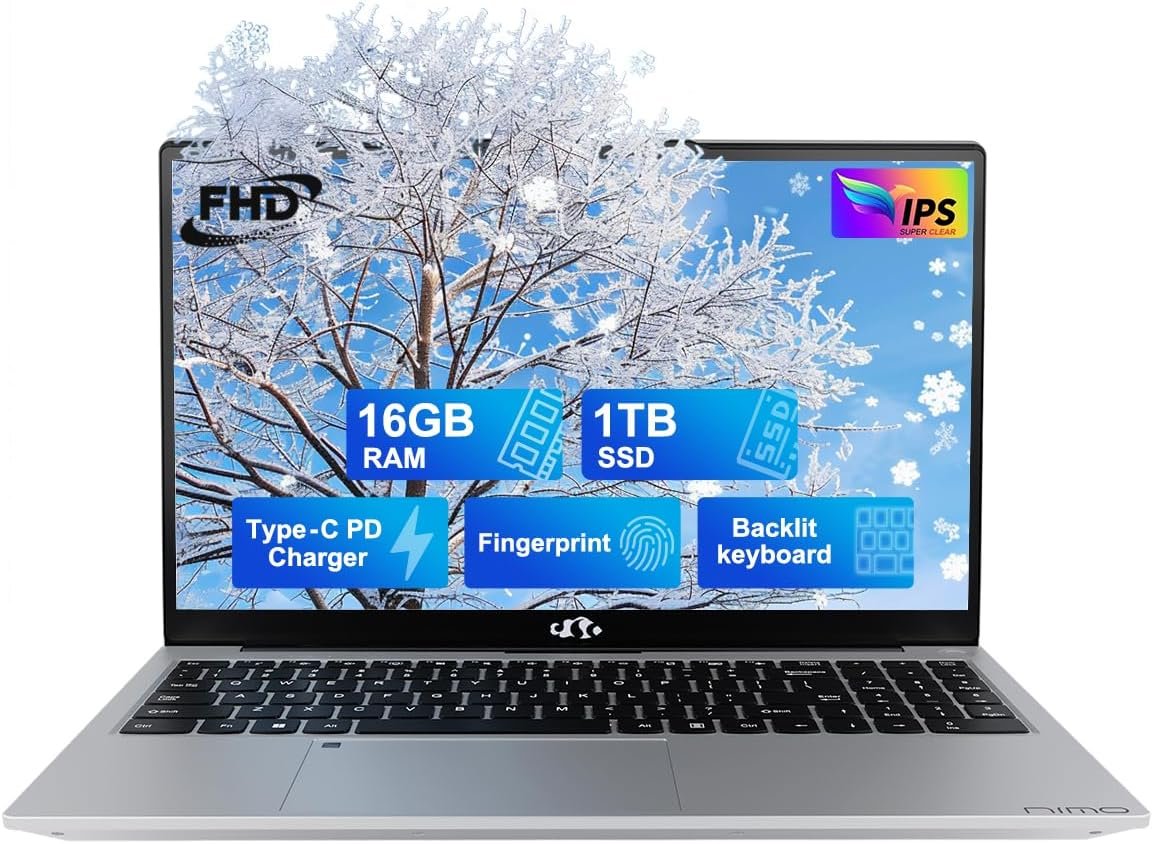 Unlock Your Potential: NIMO 15.6" FHD Student Laptop Review