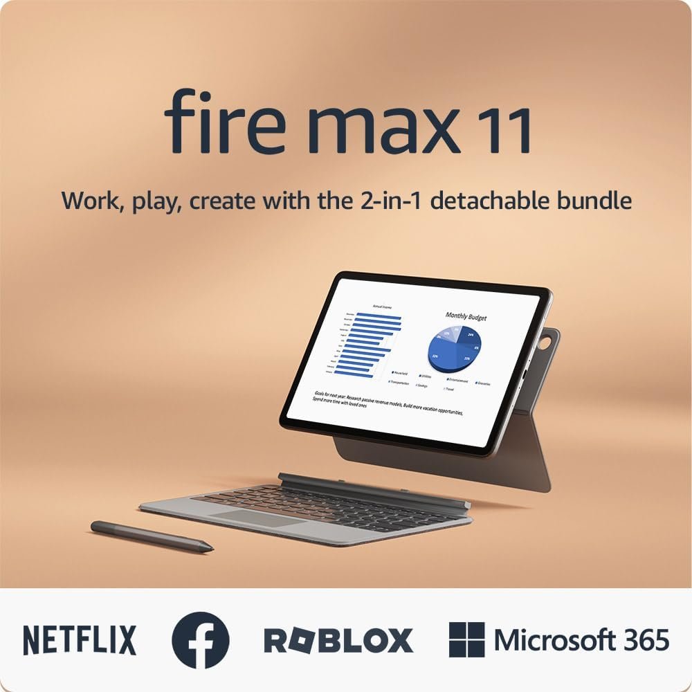 Unlock Your Potential with the Amazon Fire Max 11: The Ultimate Productivity Bundle!