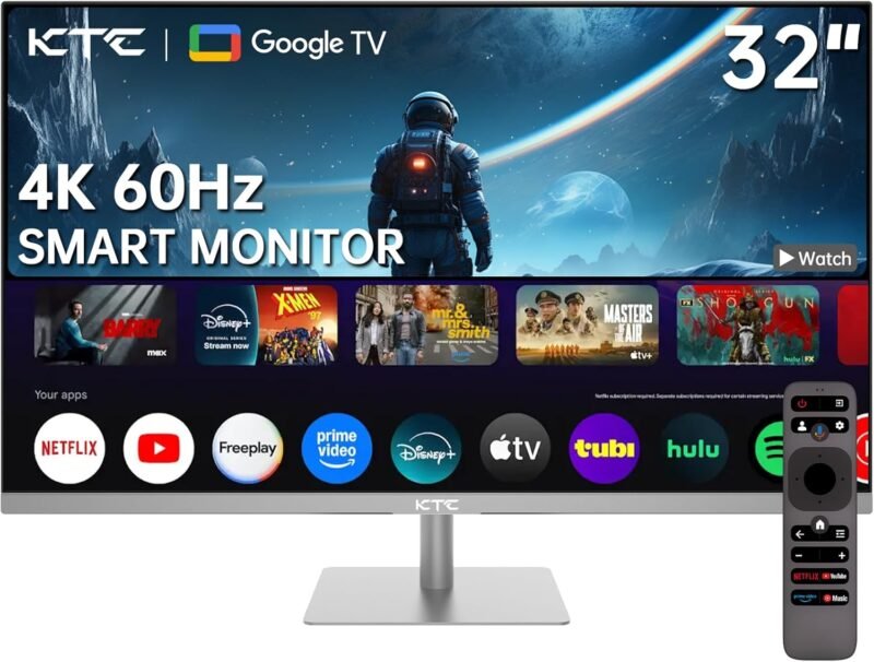 Unlock Your Viewing Experience: Review of the 32-Inch 4K Smart Monitor with Google TV