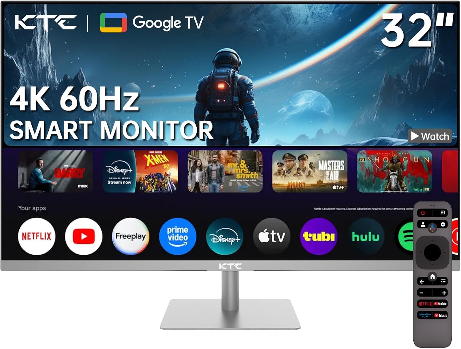 Unlock Your Viewing Experience: Review of the 32-Inch 4K Smart Monitor with Google TV