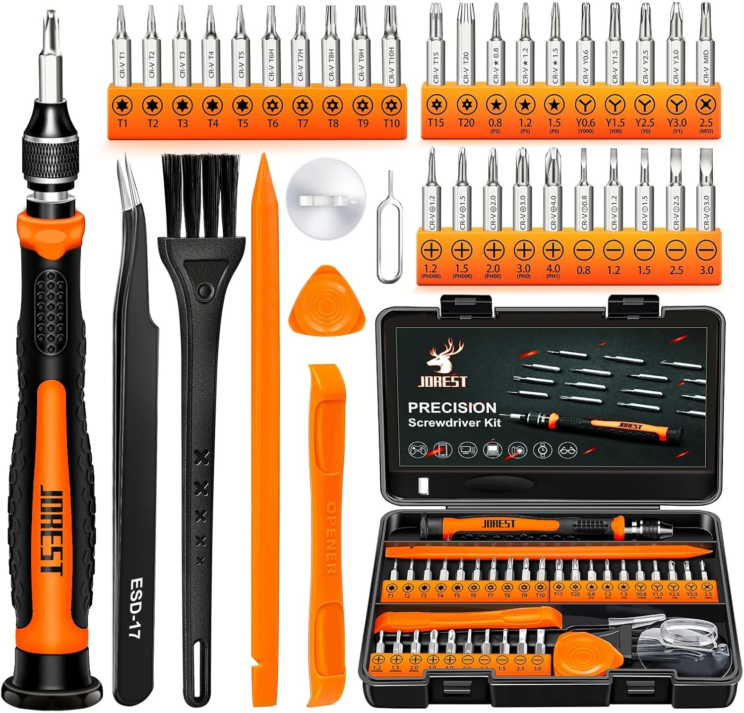 Unlocking Precision: The Ultimate Review of the JOREST 38-Piece Small Screwdriver Set