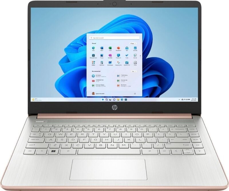 Unveiling the HP 14" Rose Gold Laptop: A Perfect Blend of Style and Performance